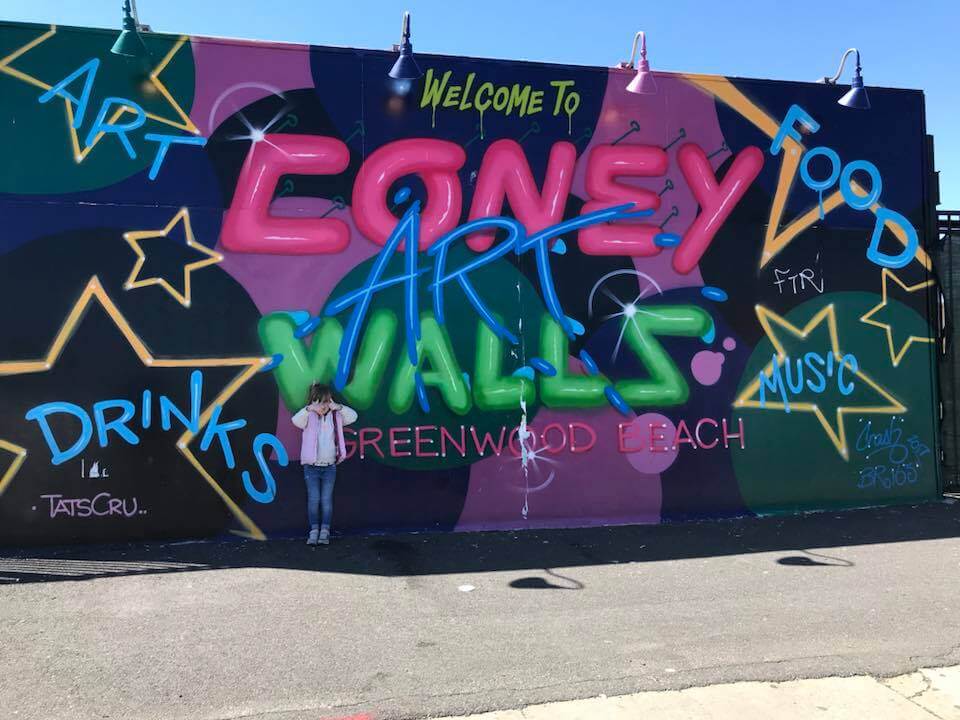 Coney island art walls 2