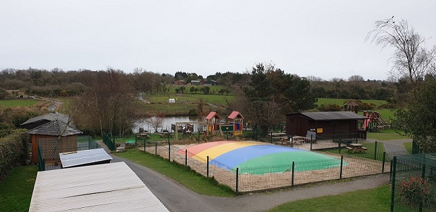 The Ark Open Farm view from the ark.