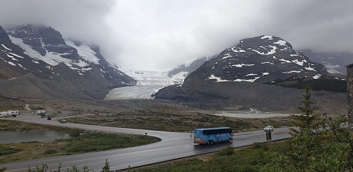 Columbia Icefield view