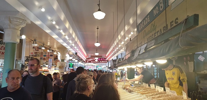 Pike Place Market inside