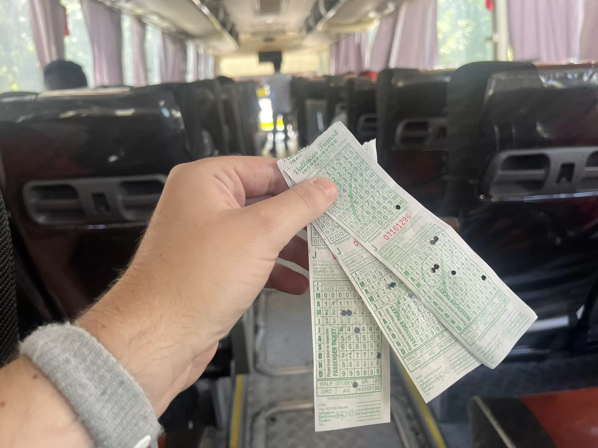 Getting from Boracay to Iloilo Philippines - bus tickets 