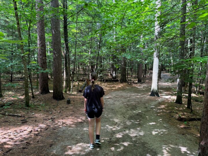 Diana’s Baths in North Conway, NH. - Trail