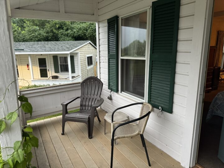 School house inn North Conway - decking