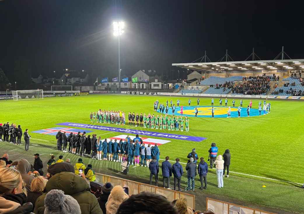 Northern Ireland Women vs Iceland in Ballymena